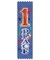 Beistle Pack of 30 Royal Blue "1st Place School" and Sports Award Ribbons 6.25"